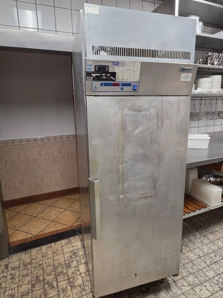 Gram Professionele RVS Horeca Vriezer / Koelkast, Ophalen, Gebruikt, 200 liter of meer, 60 cm of meer