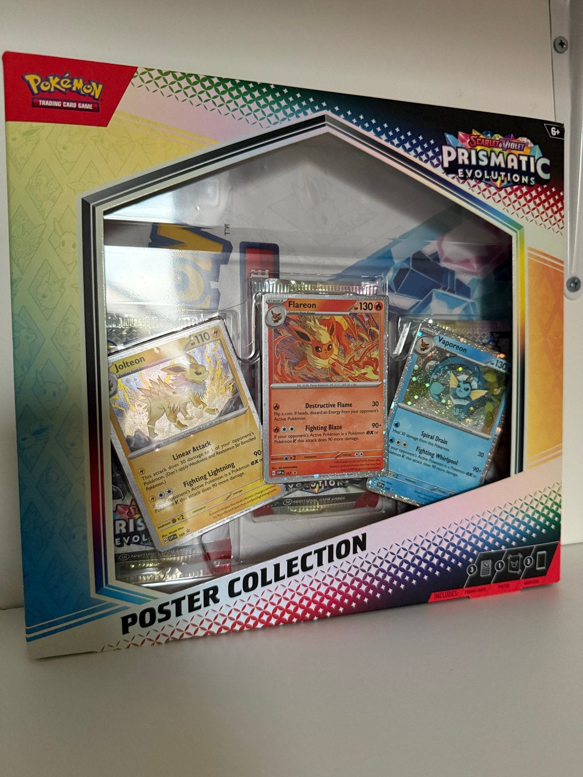 Pokémon Scarlet & Violet Prismatic Evolutions Poster Collect, Ophalen, Nieuw, Overige typen