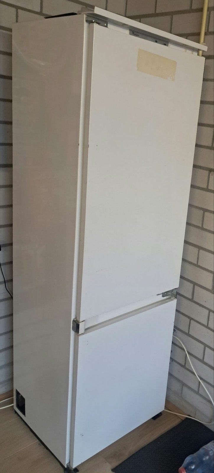 Koel-vriescombinatie Whirlpool koelkast vriezer WERKEND, Ophalen, Gebruikt, 200 liter of meer, Met aparte vriezer