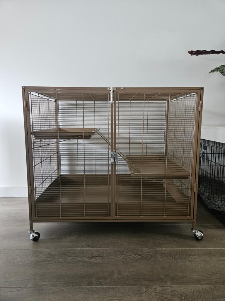 Praktische ratten (knaagdieren) kooi, Ophalen, Kooi, Gebruikt, 60 tot 90 cm