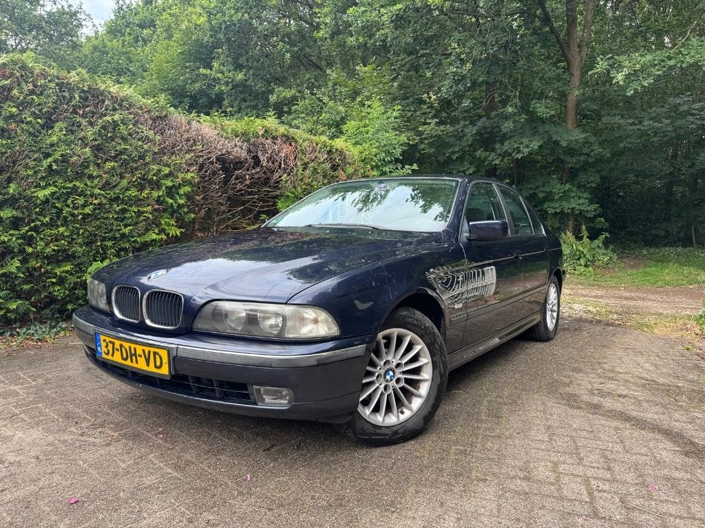 BMW 523i Executive Automaat LPG G3 1999 Youngtimer Apk t, Automaat, Achterwielaandrijving, Zwart, 2494 cc