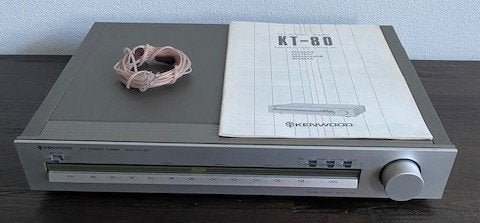 KENWOOD KT-80 FM Stereo Tuner (analoog), Ophalen of Verzenden, Gebruikt, Analoog