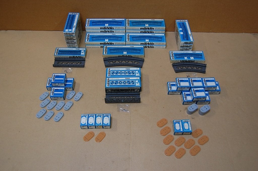 MÄRKLIN BRUGDELEN., Wisselstroom, Brug, Tunnel of Gebouw, Nieuw, Ophalen of Verzenden
