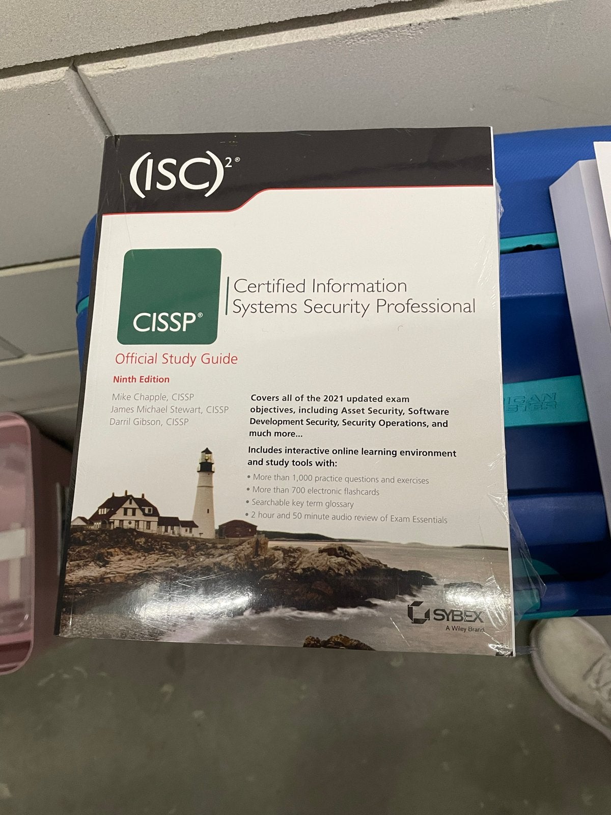 CISSP Official Study Guide & Practice Tests (9e/3e), Ophalen of Verzenden, Nieuw, Vakgebied of Industrie