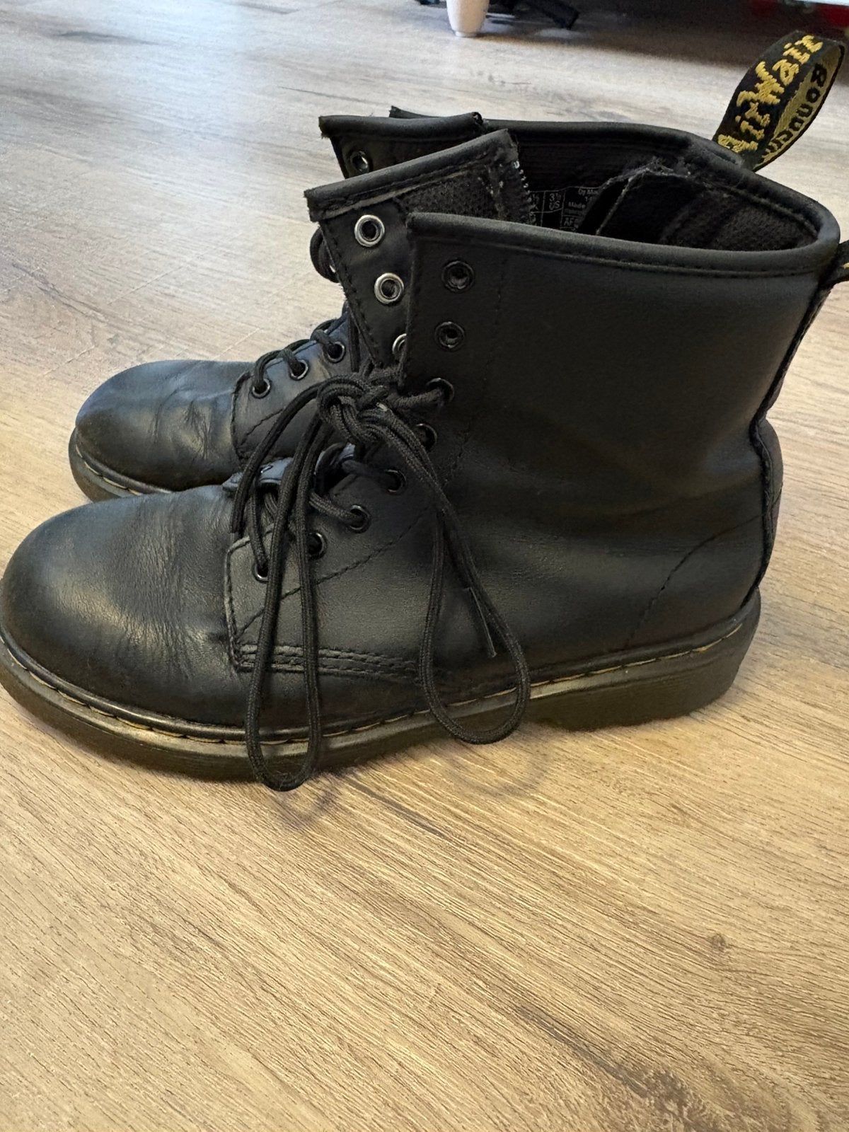 Dr Martens maat 35, Ophalen, Zo goed als nieuw, Zwart, Boots
