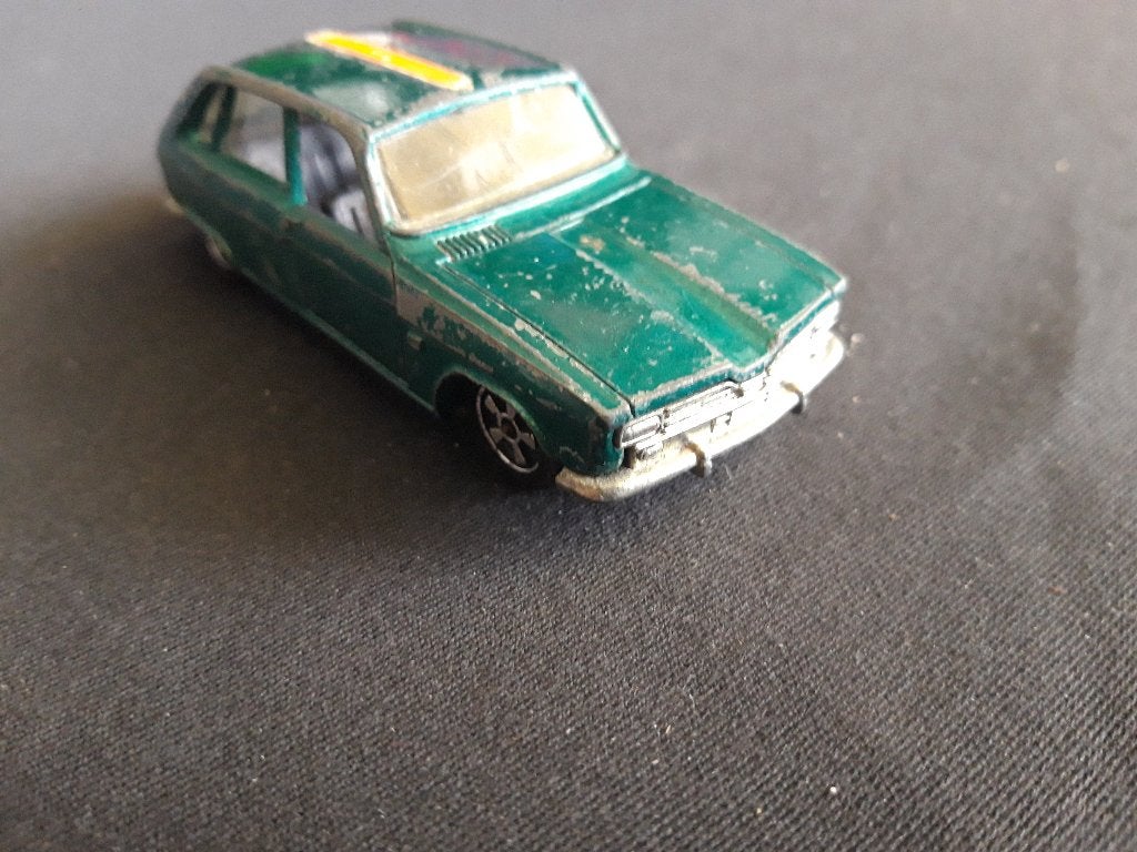 Renault 16 donkerblauw Politoys Export - opknapper, Hobby en Vrije tijd, Modelauto's | 1:43, Ophalen of Verzenden, Gebruikt, Auto
