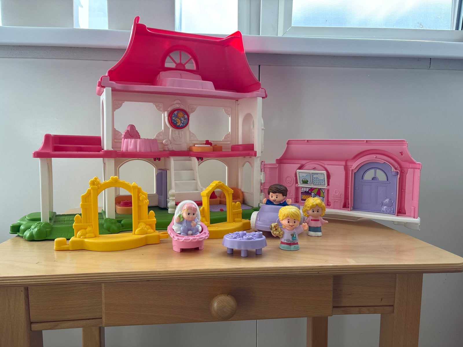 Fisher-Price Little People Speelhuis met accessoires, Ophalen, Gebruikt, Overige typen