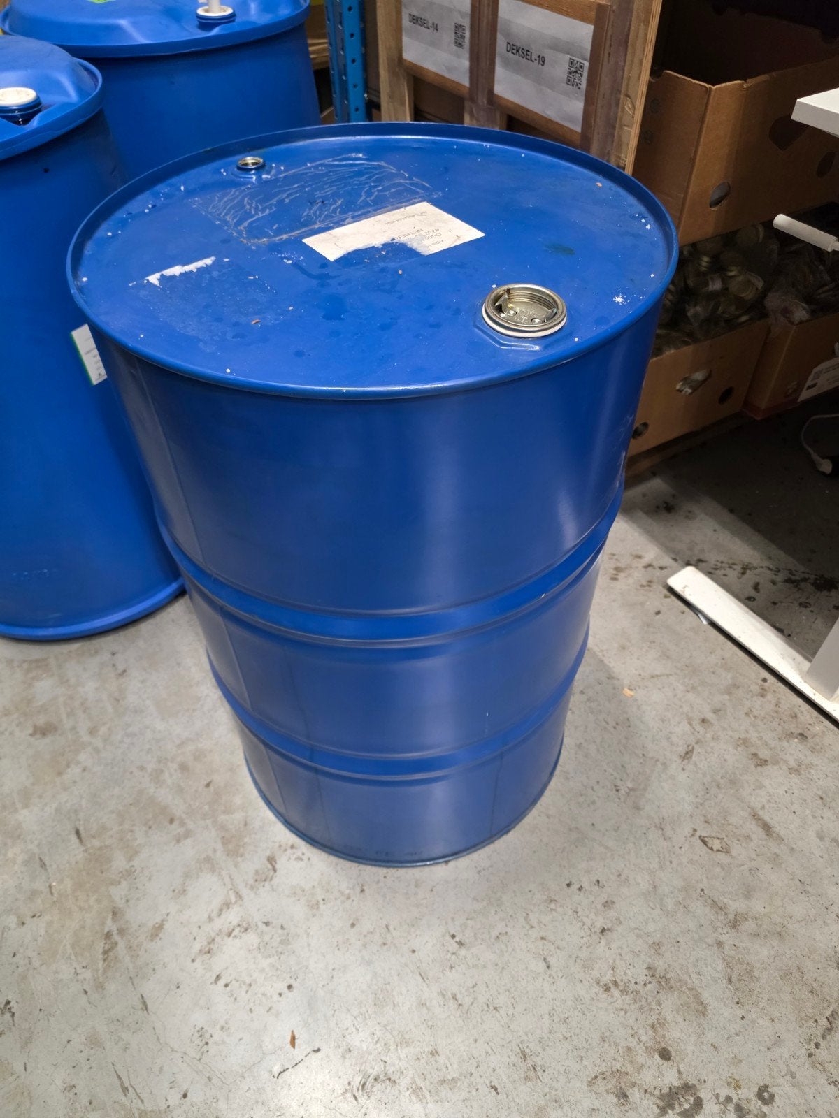 Stalen 200L vat - Ieder aannemelijk bod, Gebruikt, 60 cm of meer, Overige typen, 50 tot 75 cm