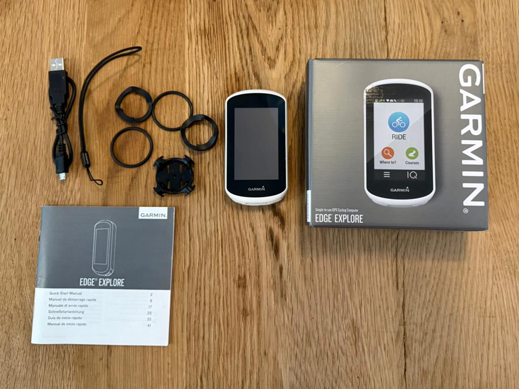 Garmin Edge Explore + Garmin hrm dual, Ophalen of Verzenden, Zo goed als nieuw