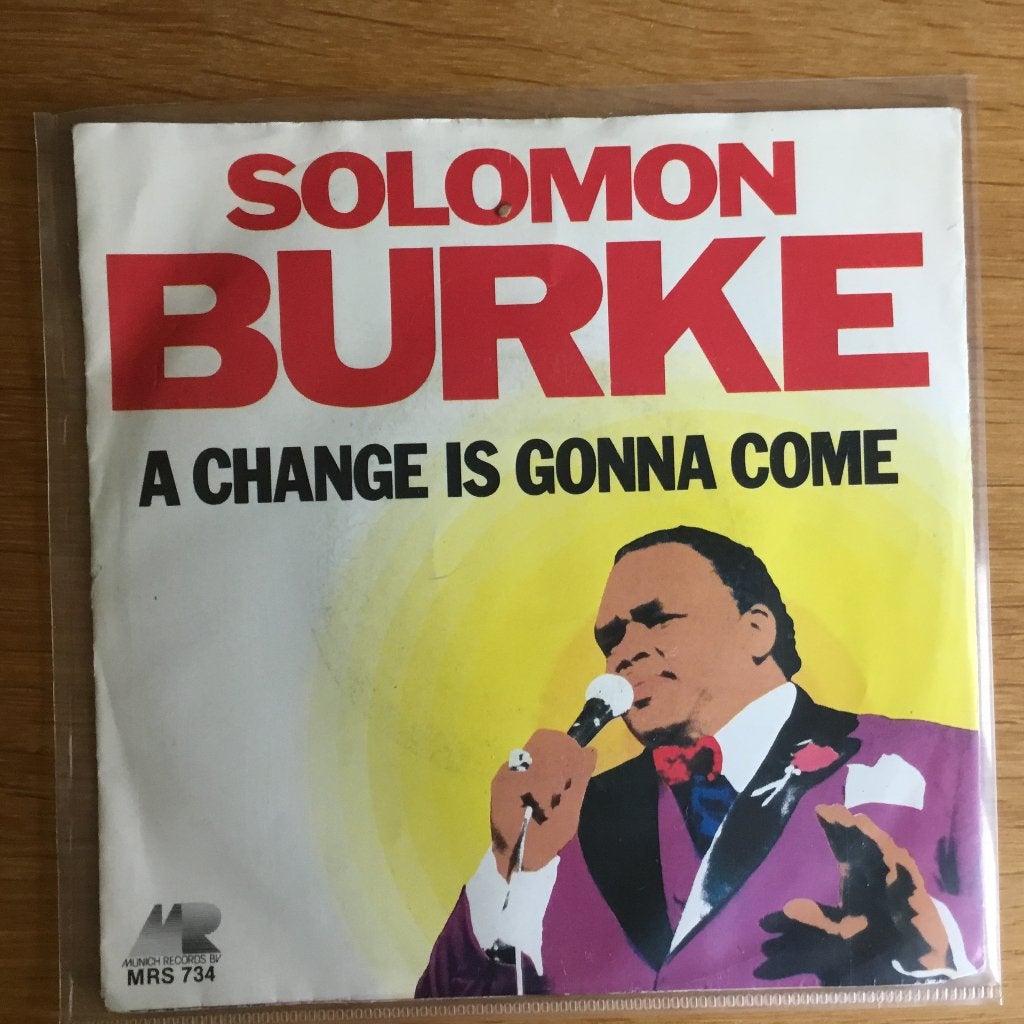Solomon Burke - A Change Is Gonna Come 7”, Ophalen, Gebruikt, 7 inch, Pop