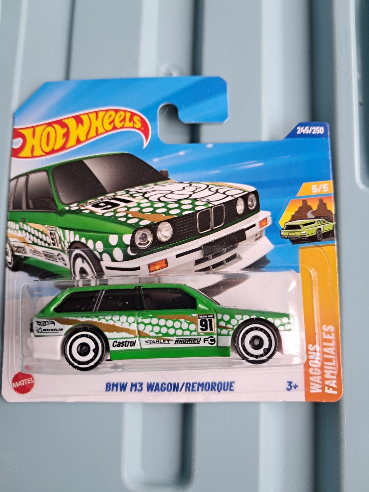 Hot Wheels BMW M3 Wagon groen nieuw in verpakking, Ophalen of Verzenden, Nieuw, Auto