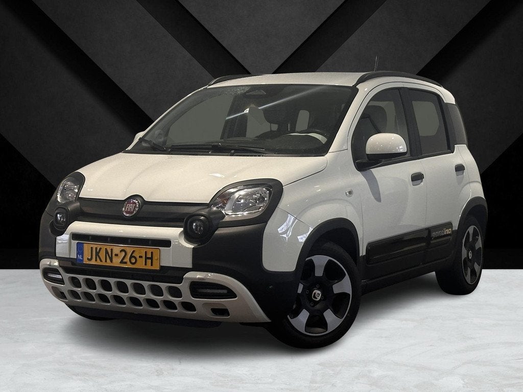 Fiat Panda Pandina 1.0 Hybrid 70pk | HOGE INSTAP! | APPLE CA, Gebruikt, Panda, Start-stop-systeem, Bedrijf