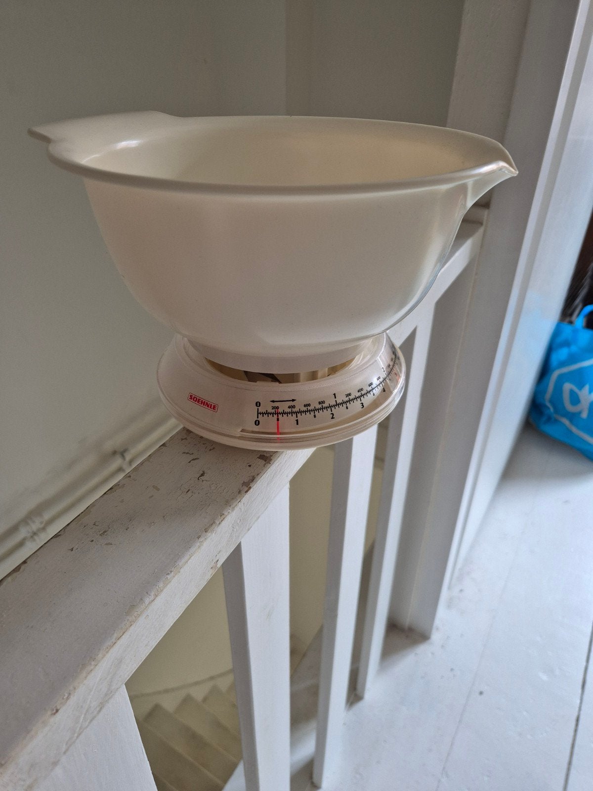 Soehnle Practica Keukenweegschaal met Kom, Witgoed en Apparatuur, Ophalen, Keukenweegschaal, Gebruikt, Minder dan 10 kg