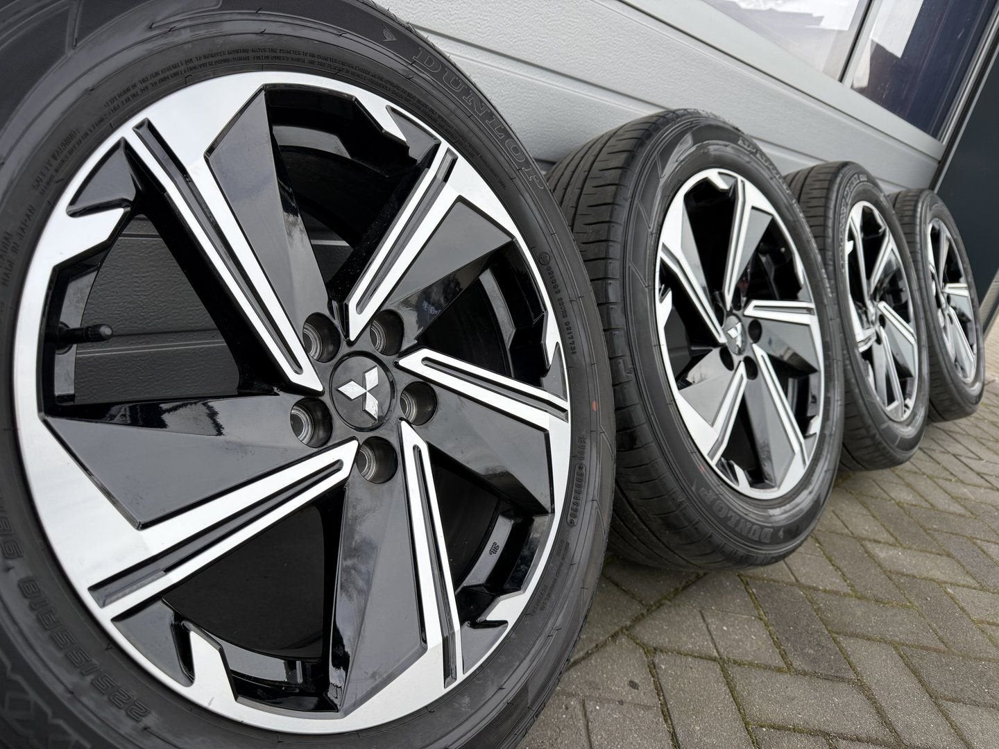 18" Mitsubishi velgen Outlander PHEV ASX Eclipse zomerbanden, Auto-onderdelen, Banden en Velgen, 18 inch, Gebruikt, -, -