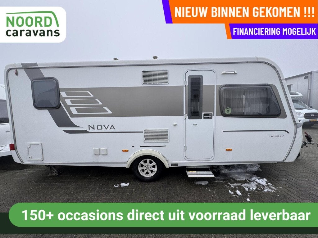 Eriba HYMER NOVA LUXE LINE 545 FRANSBED, RONDZIT, DOUCHE, Rondzit, 7 tot 8 meter, Bedrijf, Douche