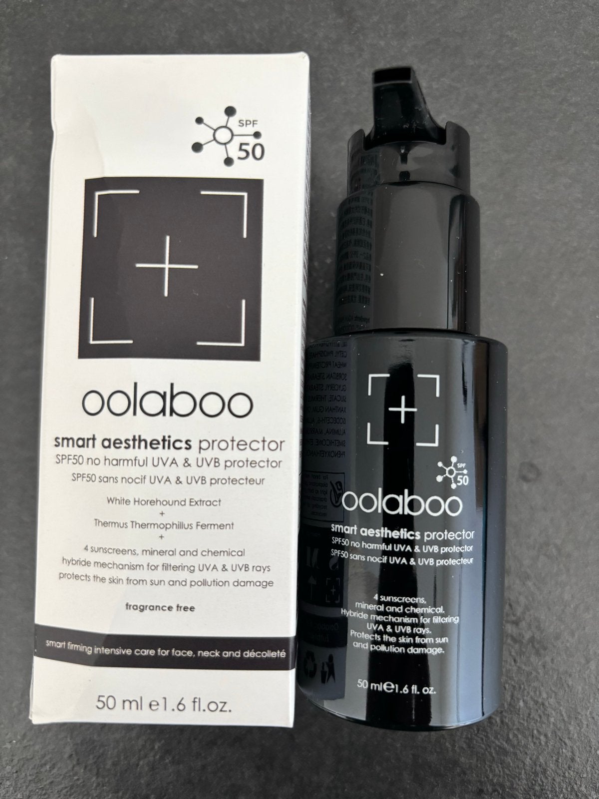 Oolaboo Smart Aesthetics Protector SPF50, Ophalen of Verzenden, Nieuw, Gehele gezicht, Verzorging