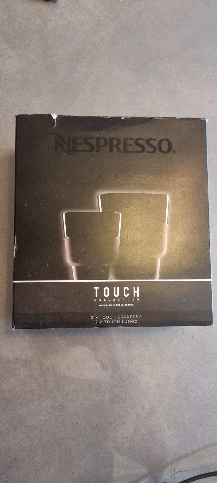 Nespresso TOUCH Espresso & Lungo Cups, Huis en Inrichting, Keuken | Servies, Ophalen of Verzenden, Nieuw