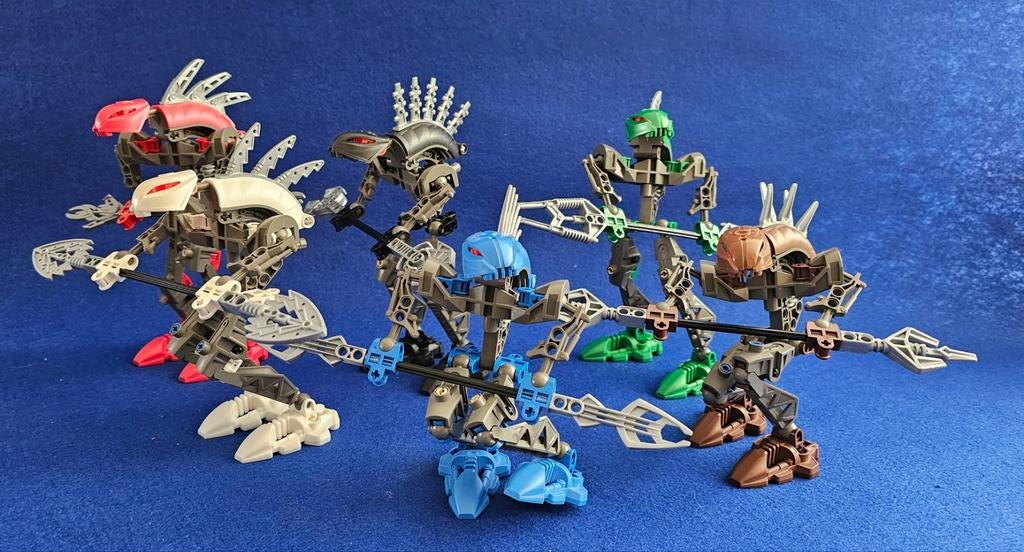 Lego Bionicle Rahkshi set van 6, incl verzendkosten, Kinderen en Baby's, Speelgoed | Duplo en Lego, Zo goed als nieuw, Lego, Complete set
