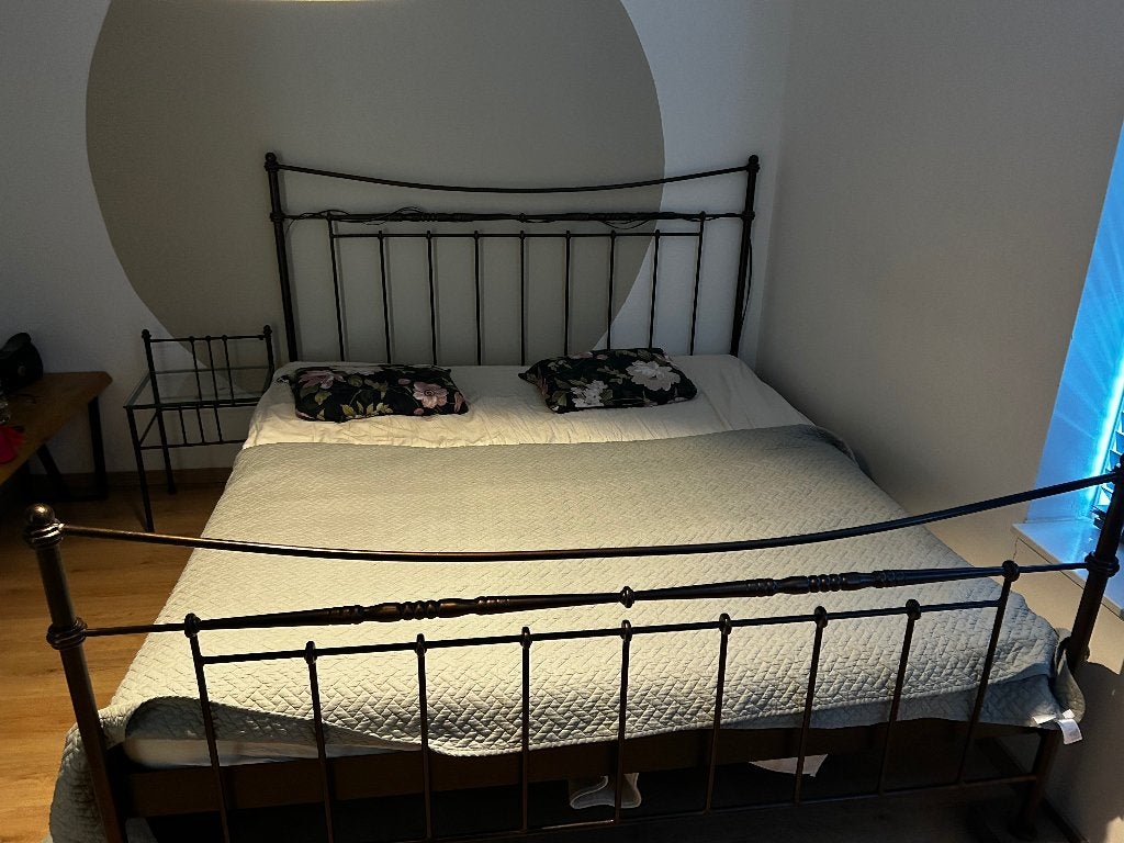 Metalen bed 180/ 2 meter