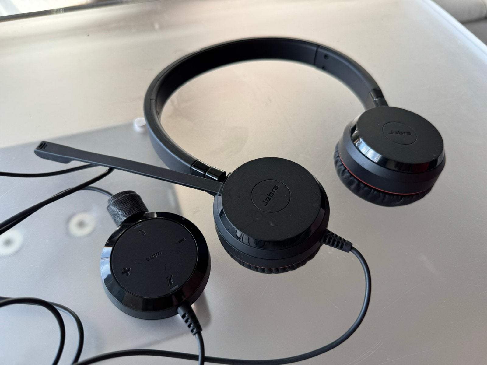 Jabra GN headset, Ophalen of Verzenden, Zo goed als nieuw