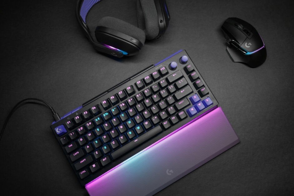 Logitech G512 X 75 gaming keyboard + polssteun, Logitech G, Multi-device, Logitech, Ophalen of Verzenden