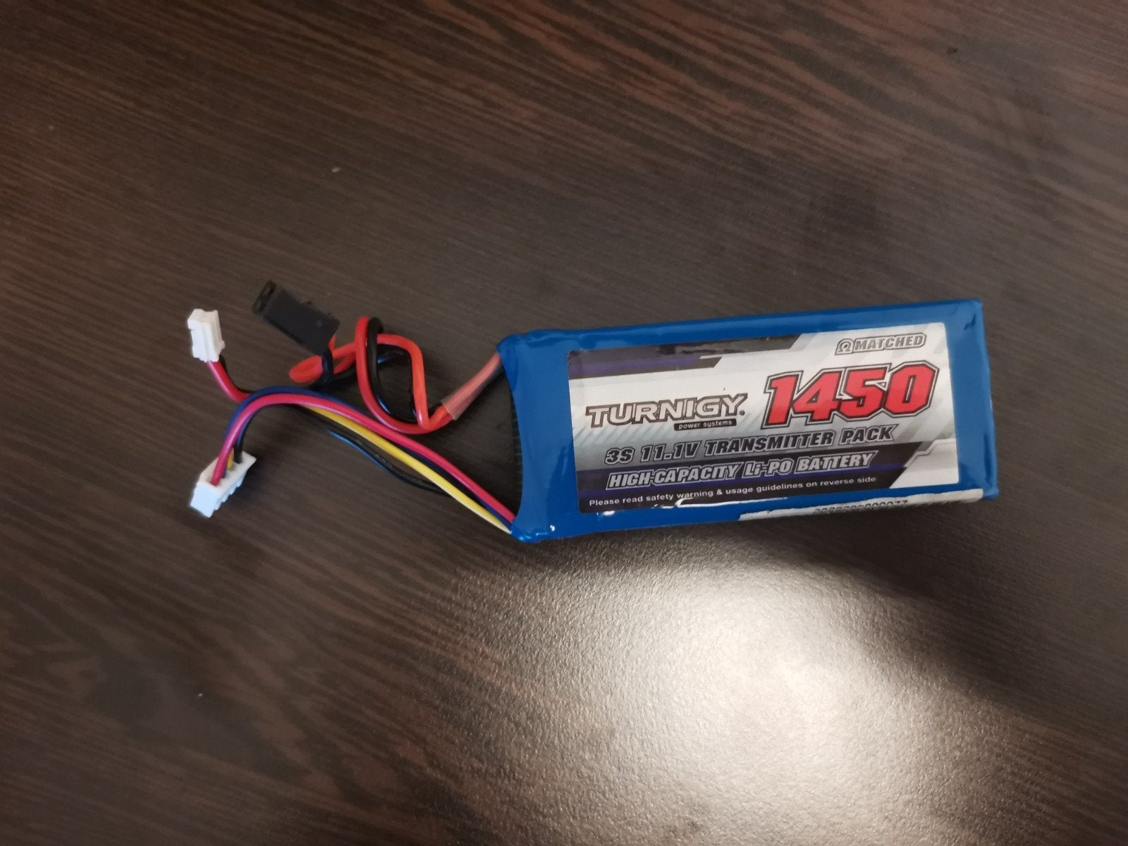 Turnigy 1450mAh 3S 11.1V LiPo Zender Accu, Ophalen of Verzenden, Zo goed als nieuw