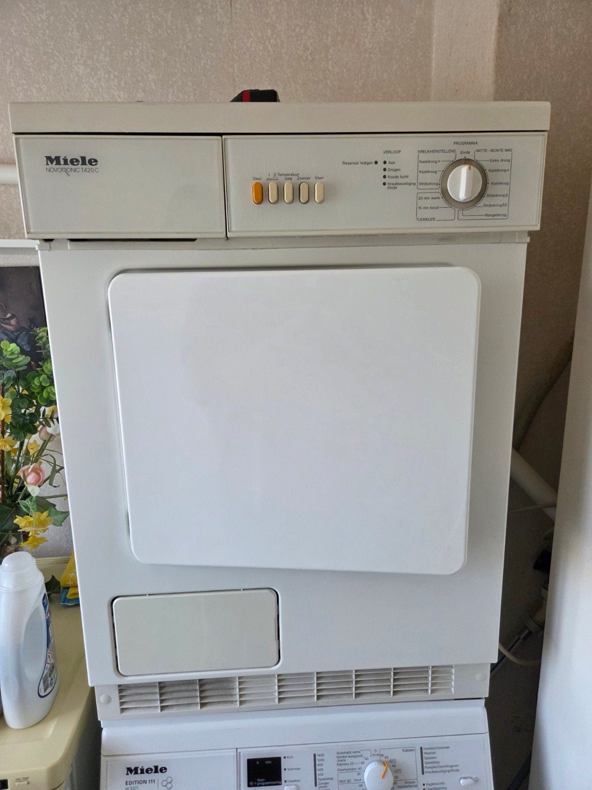 Miele Novotronic T420C condensdroger - Overcompleet, Witgoed en Apparatuur, Ophalen, Gebruikt, Condens