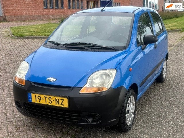 Chevrolet Matiz 0.8 Pure5-Drs Audio-CD/MP3 2 x airbag Getint, Auto's, Chevrolet, Bedrijf, Te koop, Matiz, ABS, Airbags, Startonderbreker
