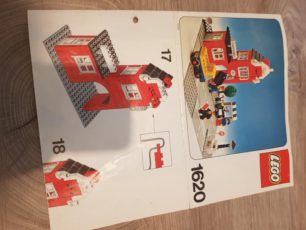 Lego instructie chocomel 1620, Kinderen en Baby's, Speelgoed | Duplo en Lego, Ophalen of Verzenden, Gebruikt, Lego