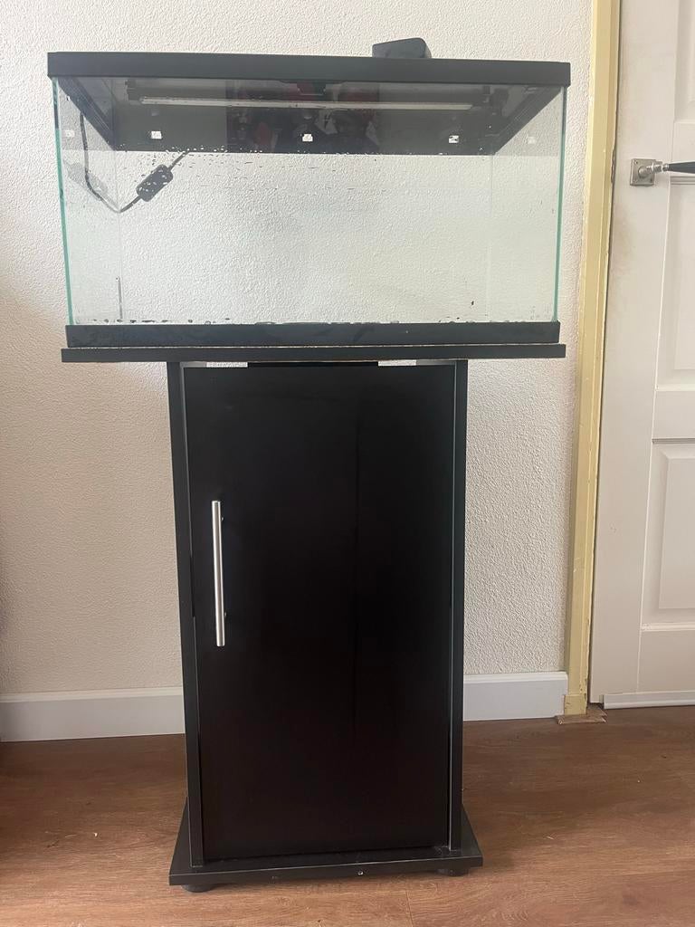 Aquarium 61 x 33 x 30 cm met kastje, Huis en Inrichting, Ophalen, Gebruikt