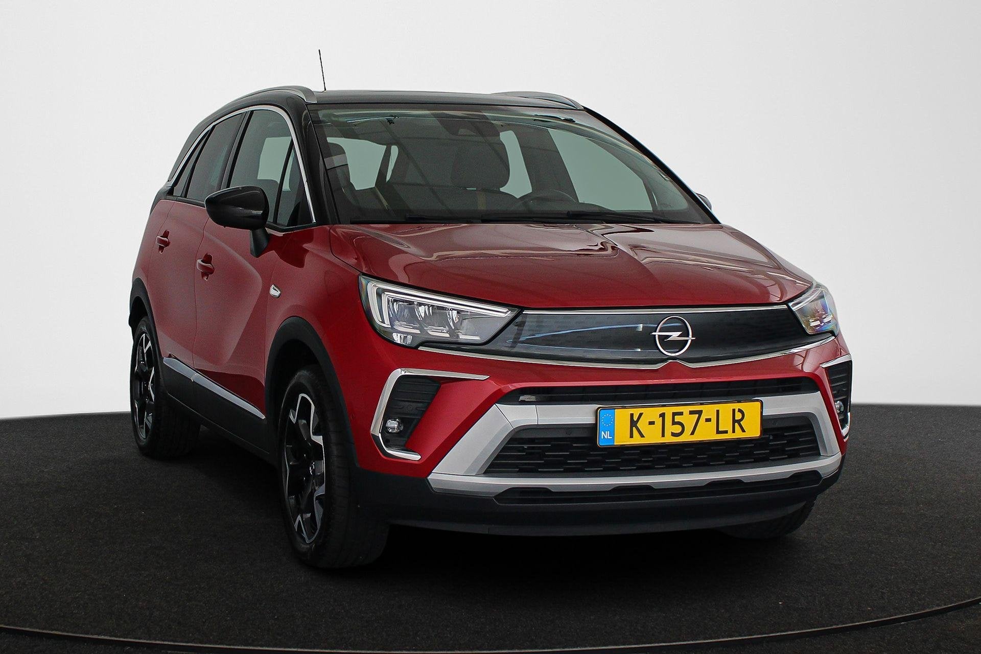 Opel Crossland 1.2 Turbo Ultimate Automaat Panoramadak Winte, Auto's, 840 kg, Gebruikt, 1199 cc, Alcantara