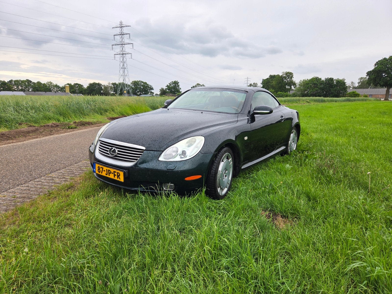 Lexus SC 430 4.3 V8 AUT 2002 Groen, Auto's, Lexus, SC, Benzine, G, Cabriolet, Automaat, Origineel Nederlands, Groen, Achterwielaandrijving