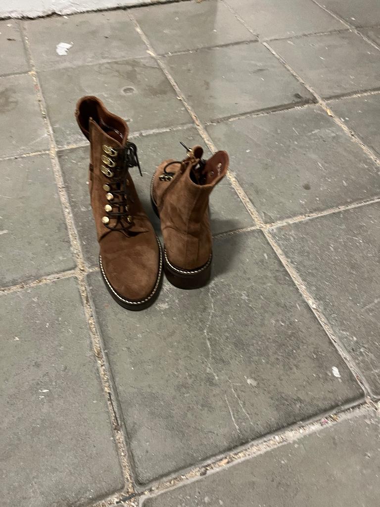 Pertini dames boots, Pertini, Bruin, Lage of Enkellaarzen, Ophalen of Verzenden