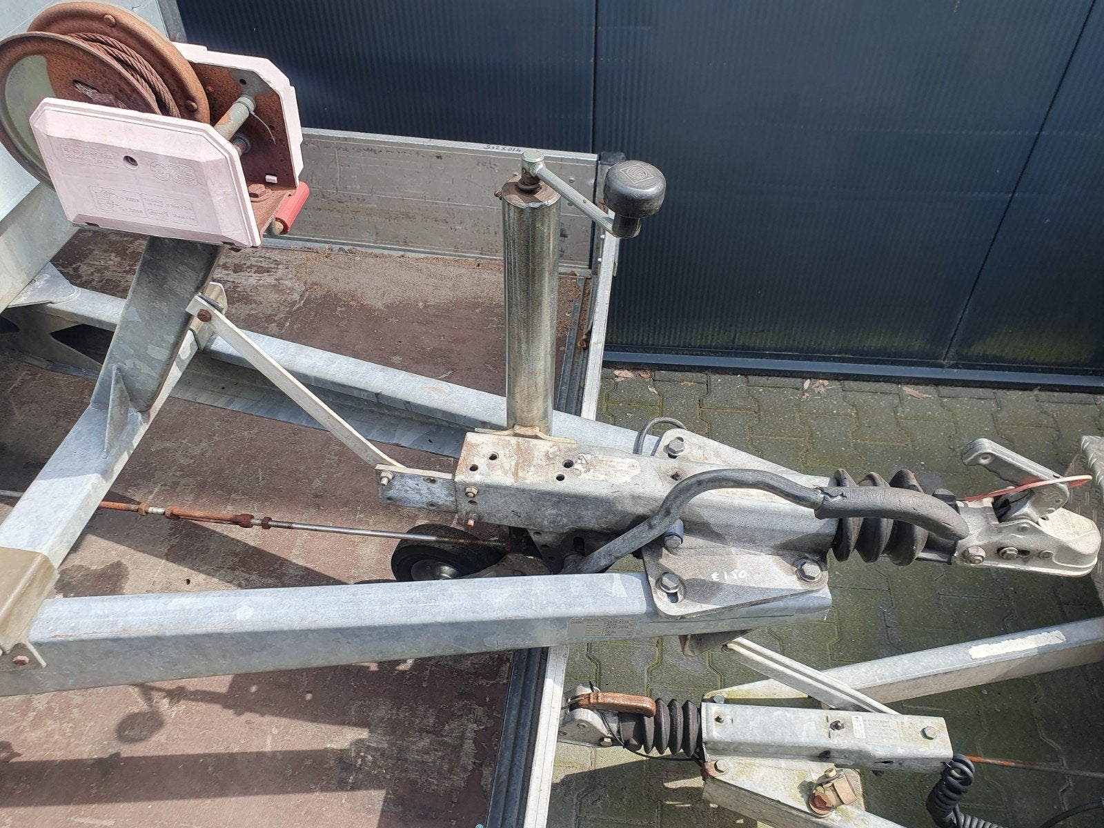 Hapert 2500KG verlaagd 310x185 super nu 1499 euro, Auto diversen, Aanhangers en Bagagewagens, Ophalen of Verzenden, Nieuw