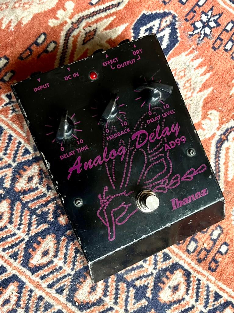Ibanez AD99 AD-99 Analog Delay, Ophalen of Verzenden, Gebruikt, Delay of Echo