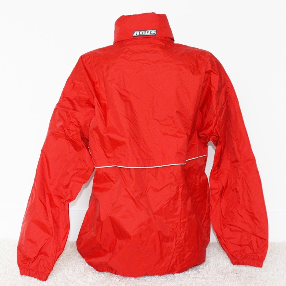 Mooie Weer & Wind/Regen Agu Jas (S) - 14 € 35,-, AGU, Ophalen of Verzenden, Zo goed als nieuw, Rood
