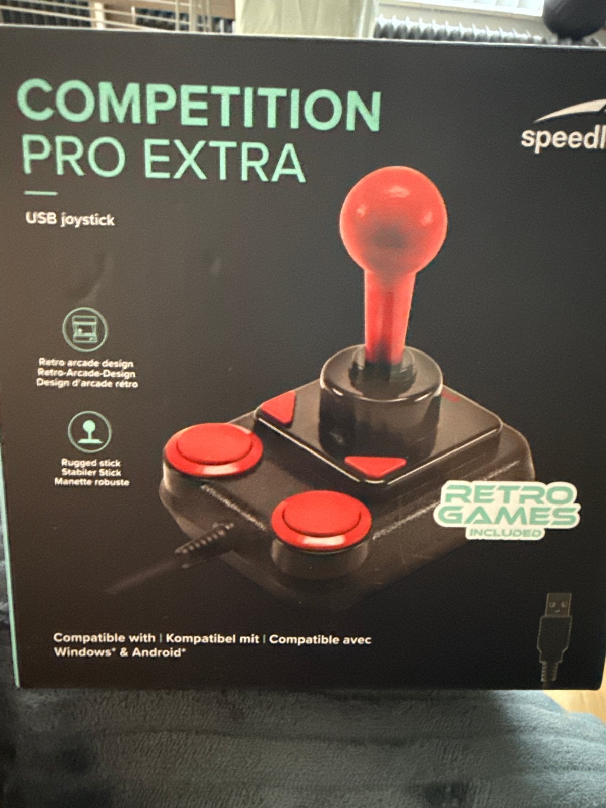 Speedlink Competition Pro Extra USB Joystick, Ophalen, Nieuw
