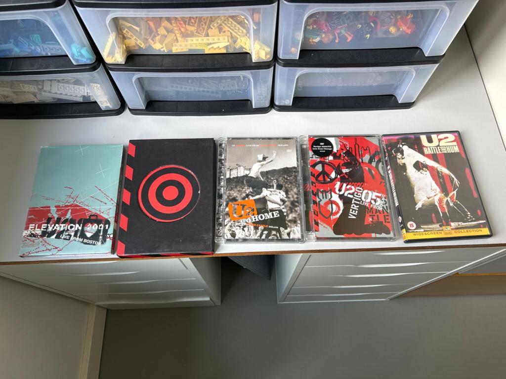 U2 DVD Collectie, Alle leeftijden, Ophalen, Gebruikt