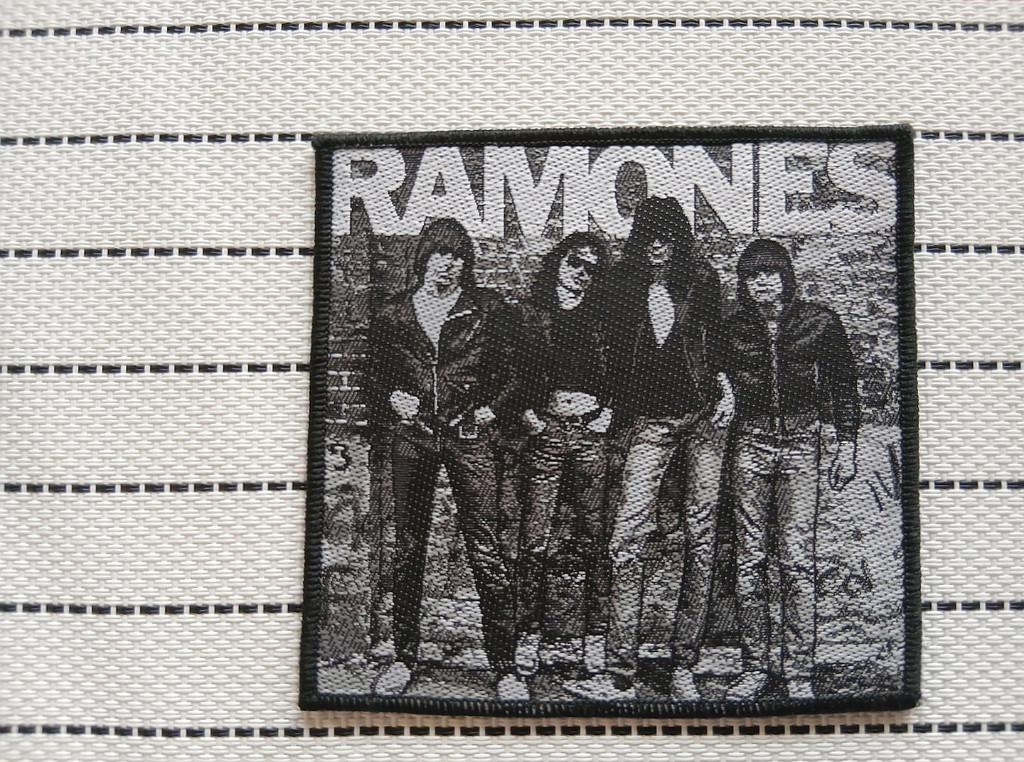 Ramones leuke nieuwe patch 31, Verzenden, Nieuw, Kleding
