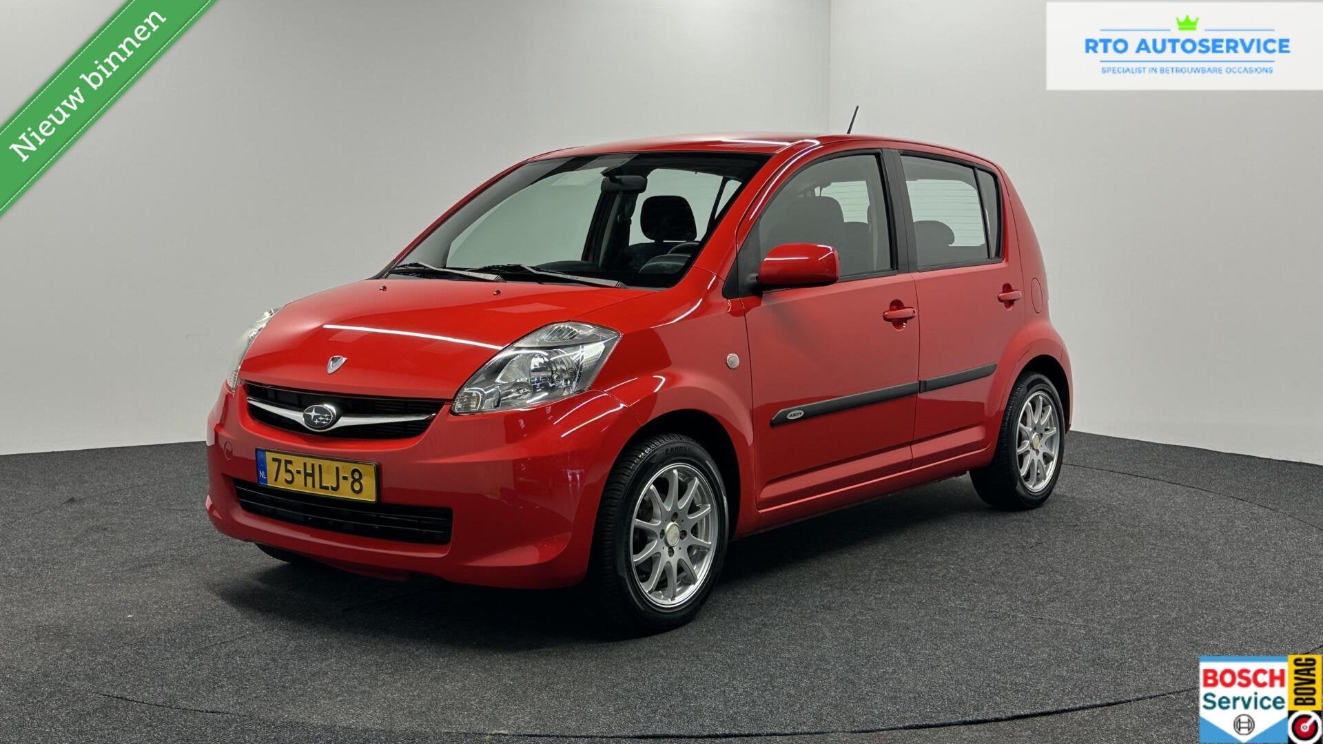 Subaru Justy 1.0 Comfort|Airco|Lichtmetalen Velgen|Elektrisc, Auto's, Voorwielaandrijving, Stof, Gebruikt, Met garantie (alle)