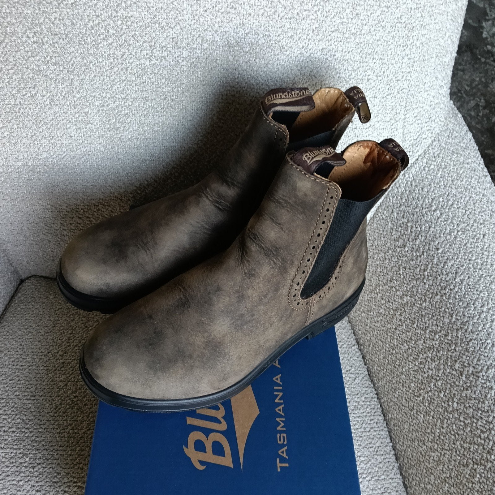 Blundstone Chelsea laarsjes te koop! Maat 41, Bruin, Lage of Enkellaarzen, Ophalen of Verzenden, Zo goed als nieuw