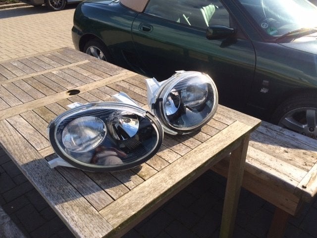 Foto 22 van MGF MG TF alle verlichting / lampen / koplampen / interieur