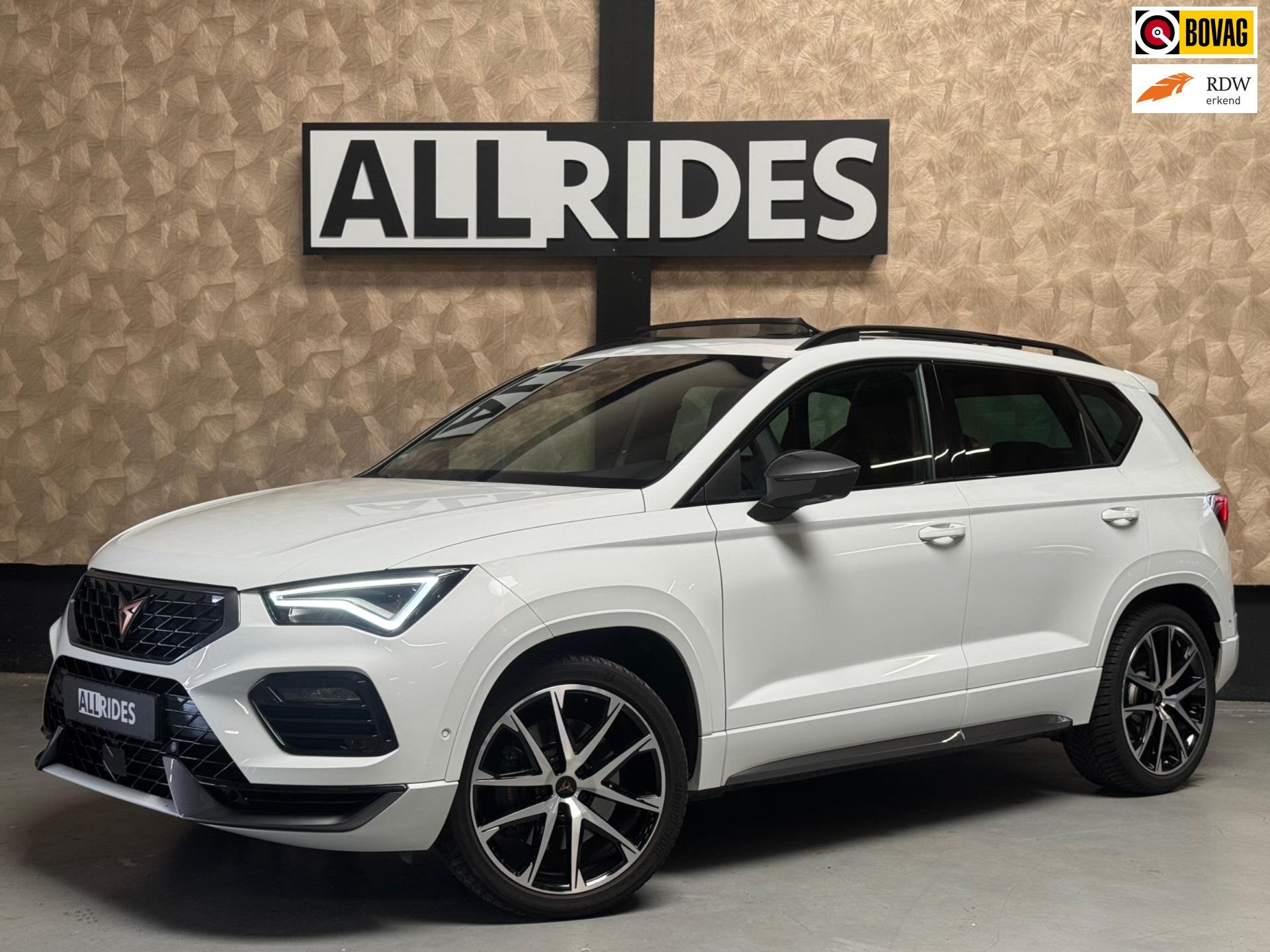Cupra Ateca 2.0 TSI 4DRIVE 300 PK | Facelift | Pano | Keyles, Automaat, Dealer onderhouden, Gebruikt, 4 cilinders