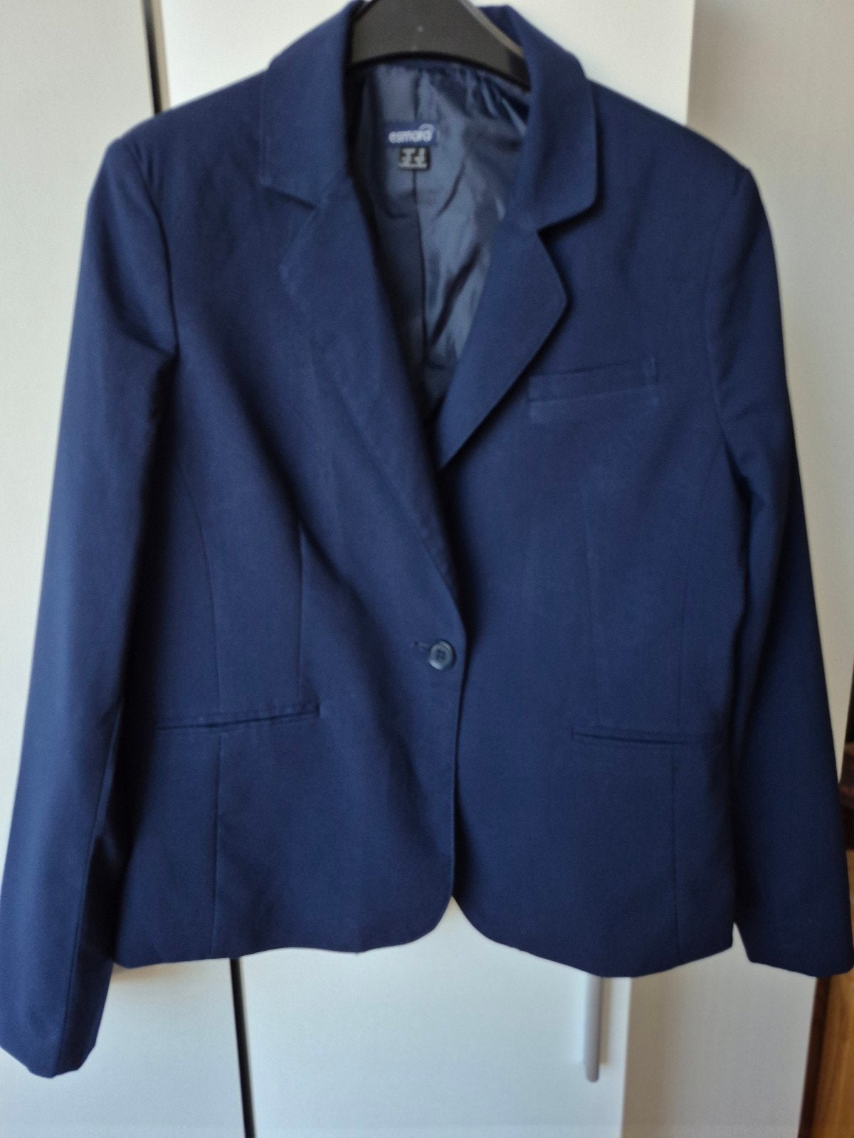 ESMARA Dames Blauwe Blazer Maat 42 - Zeer Goede Staat, Blauw, ESMARA, Maat 42/44 (L), Ophalen of Verzenden