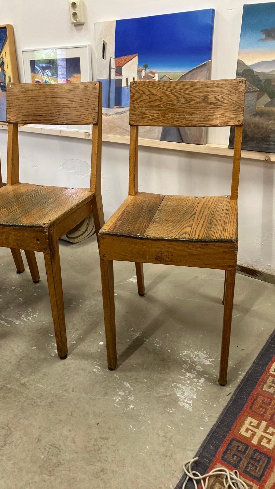 Piet Hein Eek stoelen. 2 eventueel 3., Ophalen of Verzenden, Gebruikt