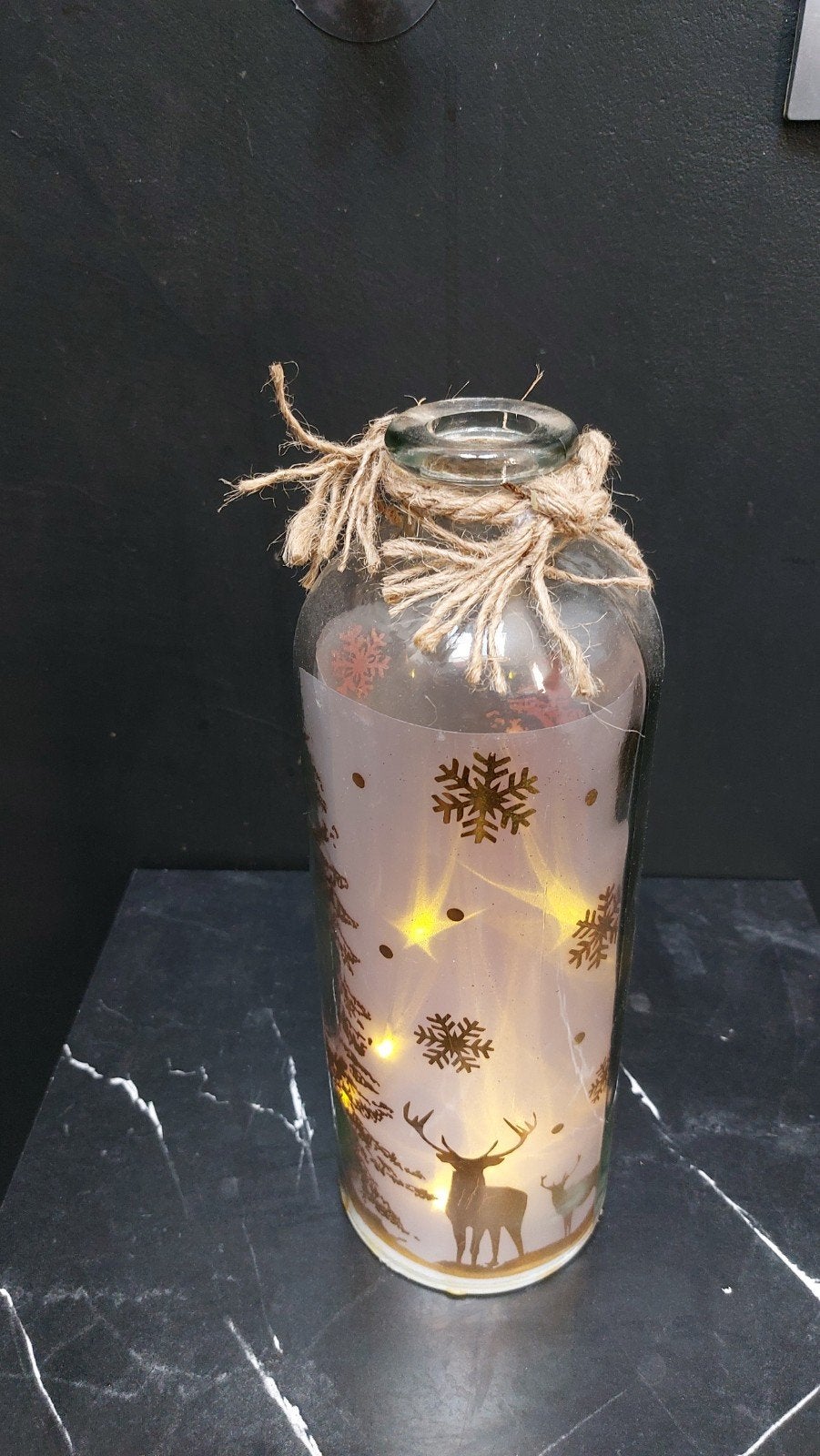 te koop kerst hert lantaarn, Ophalen of Verzenden