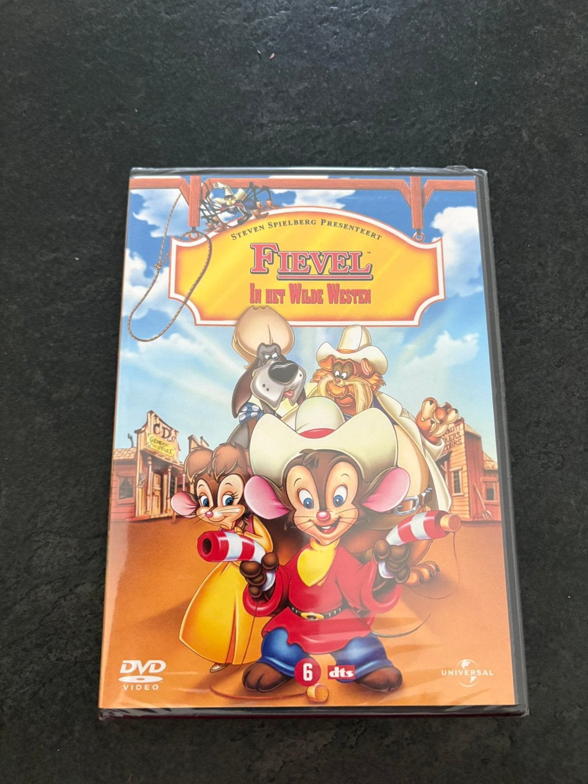 Nieuw fievel in het wilde westen, Alle leeftijden, Ophalen of Verzenden, Nieuw in verpakking, Europees