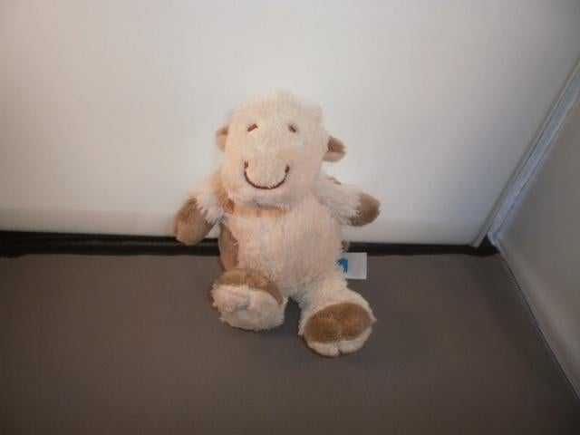 happy horse koe/schaap crème/bruin of roze crème 20 cm, Ophalen of Verzenden, Nieuw, Koe