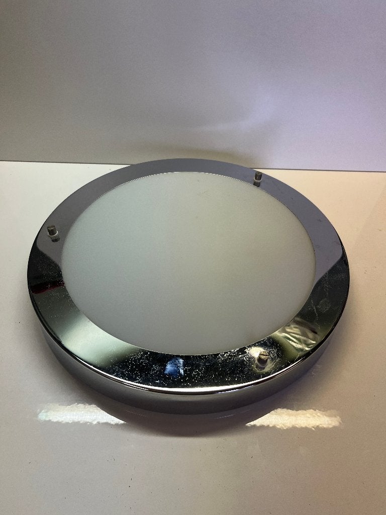 Ronde plafonniere Aquadis Paul Neuhaus, Zilver, Gebruikt, Modern, Overige fittingen