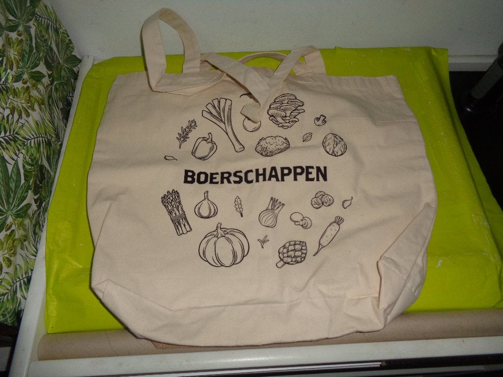 LINNEN TAS €2!, Sieraden, Tassen en Uiterlijk, Ophalen, Gebruikt